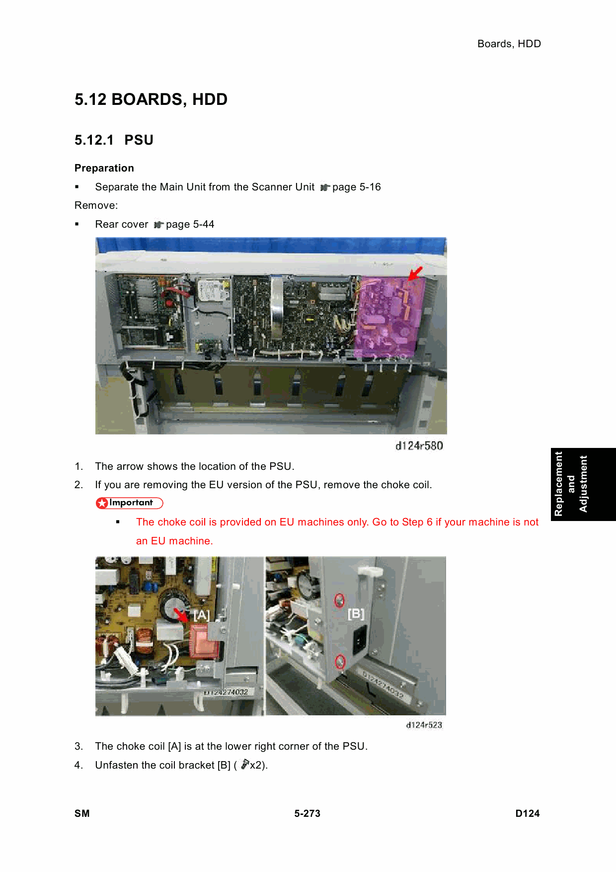 RICOH Aficio MP-CW2200SP D124 Service Manual-4